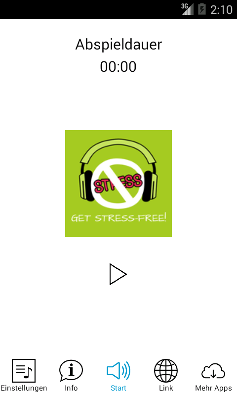 Get Stress-Free! Hypnose Screen 3