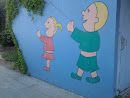 Graffiti Les Enfants au Cerf Volant