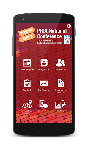 【免費商業App】PRIA National Conference-APP點子