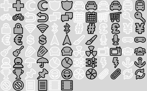 BL Essentials BW Icon Pack