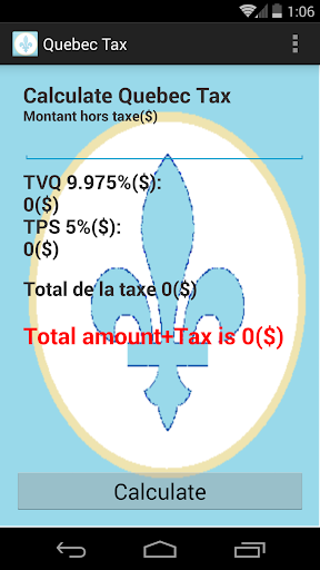 Quebec Tax Calculator