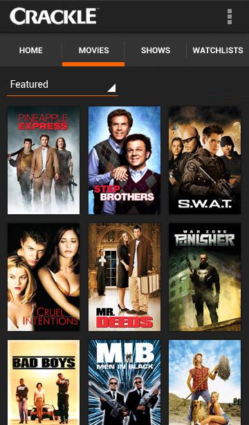 crackle movies for free