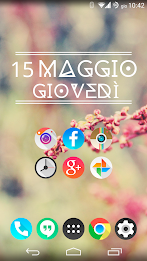 Aurora UI Zooper widget poster 3