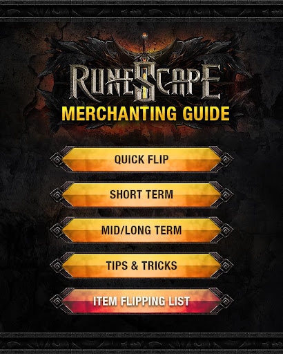 Runescape Merchanting GuidePro