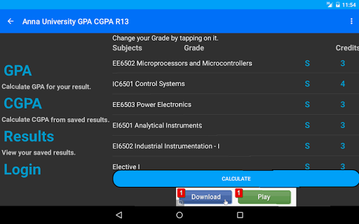 【免費教育App】Anna University GPA CGPA-APP點子