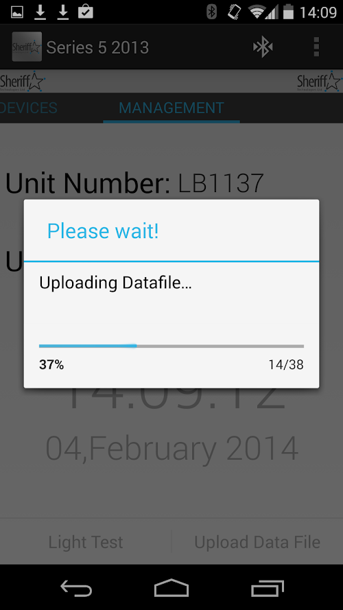 Android application Series 5 2013 screenshort
