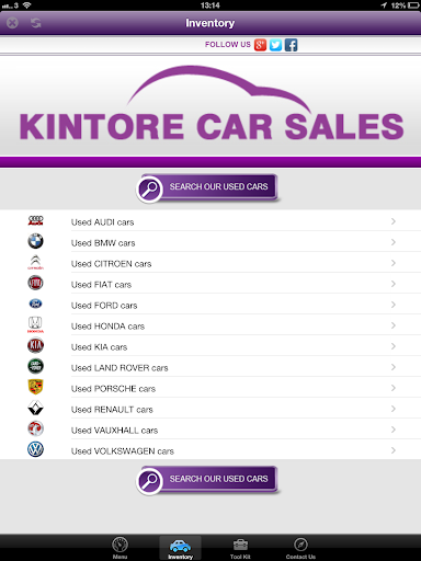 【免費交通運輸App】Kintore Car Sales-APP點子