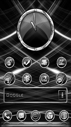 CrystalX HD Launcher Theme