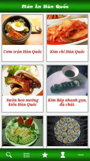 Mon An Han Quoc - Mon Ngon