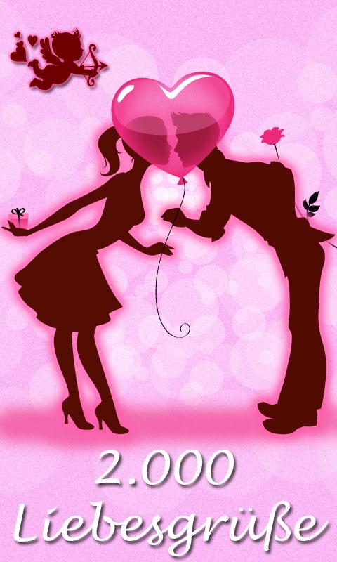 Android application 2000 Liebessprüche Liebe Grüße screenshort