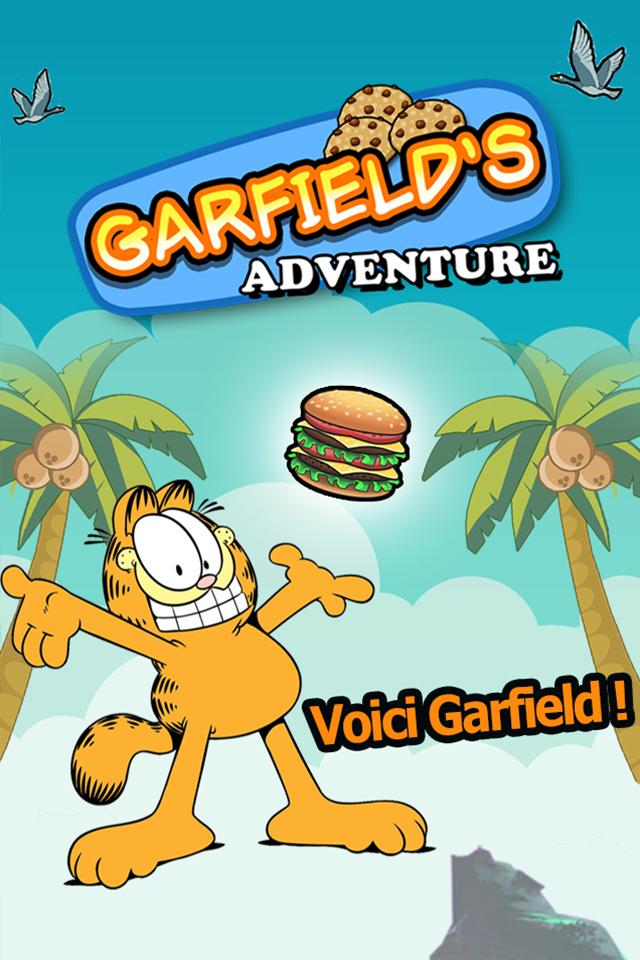 Android application Garfields Adventure! screenshort