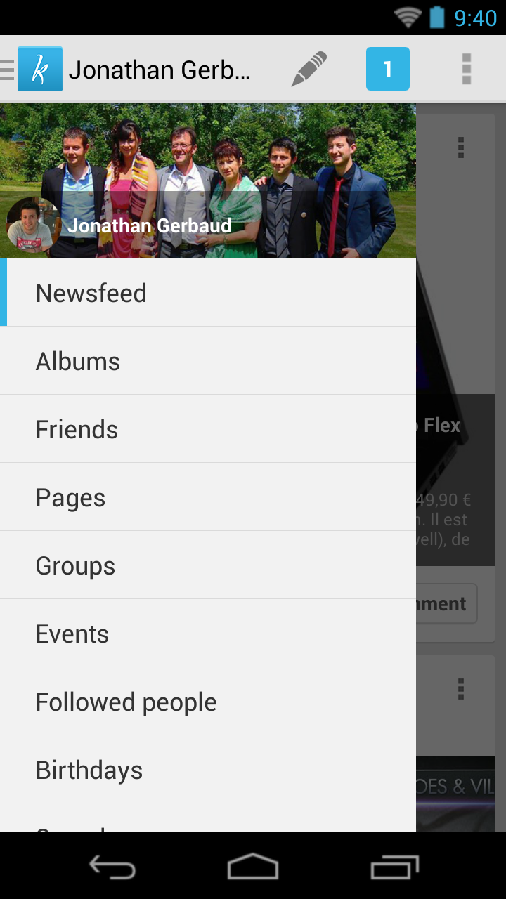 Klyph Pro for Facebook Screen 3