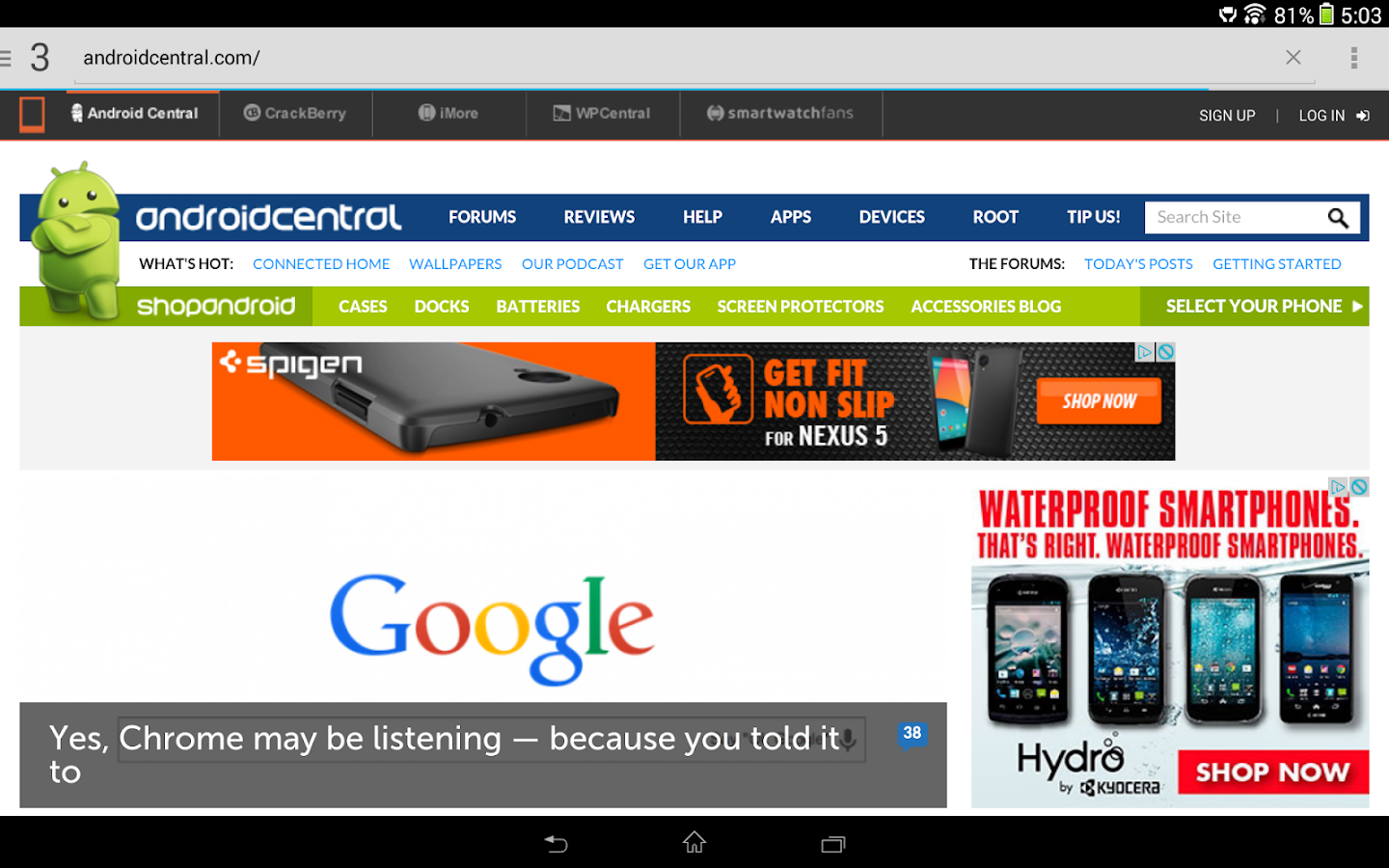 Browser android 1