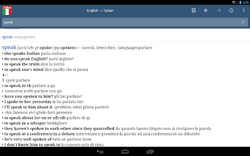 Collins Italian Dictionary(圖4)-速報App