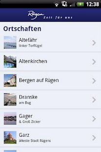 Rügen-App Screenshots 1