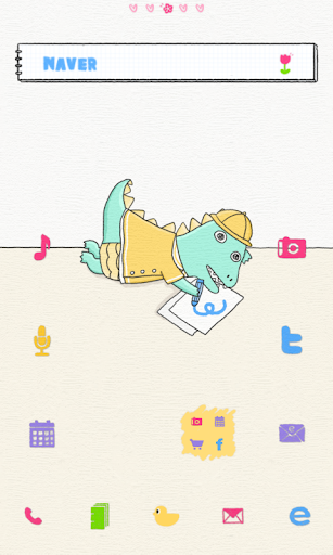 Crayon dodol launcher theme