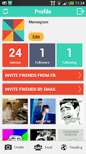 MEMEGRAM Free Meme Generator! Screenshots 1