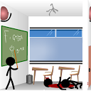 Stickman Classroom Killer mobile app icon
