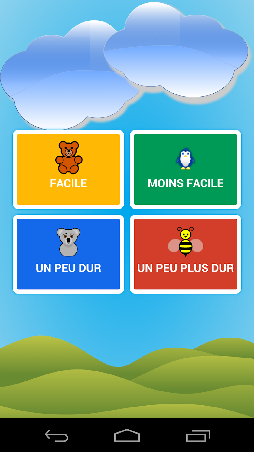 Joue à écrire + Screen 1