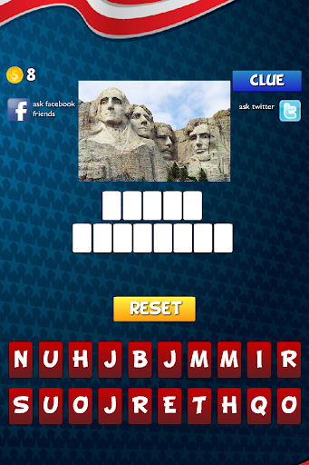 【免費益智App】Guess the USA-APP點子