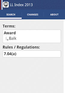 LLUmpires.com Rules Index 2013 Screenshots 1