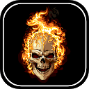 Skulls Live Wallpaper mobile app icon