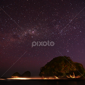 Life Under the Star by Kresnata Adijaya - Landscapes Starscapes