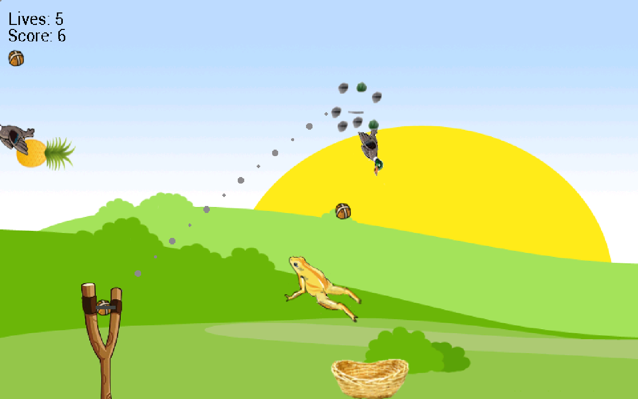Игра Shoot Girl's Fruits на Андроид