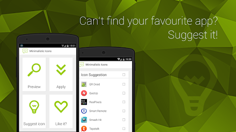 Minimalistic Icons | Green poster 5