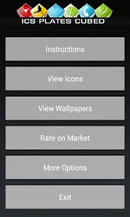 ADW APEX GO - 3D ICS Plates - screenshot thumbnail
