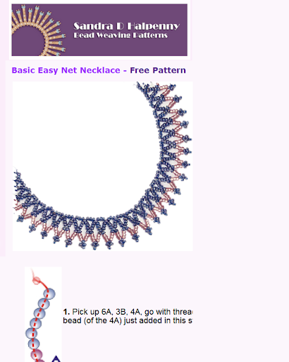 Basic Beaded Necklace pattern