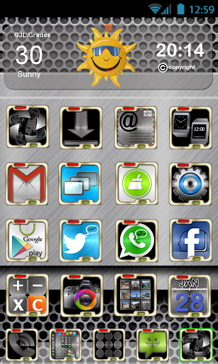 GLE theme Metallic