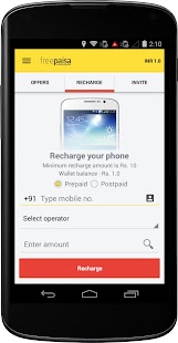 Free Mobile Recharge FreePaisa - screenshot thumbnail