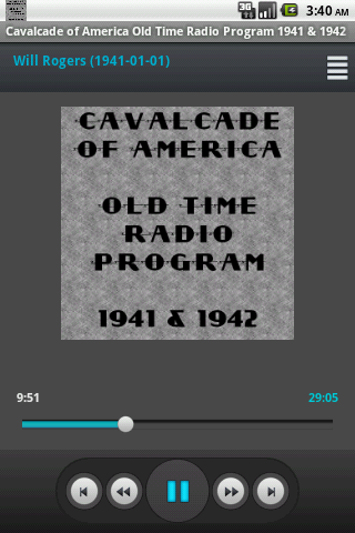 Cavalcade of America OTR V.IV