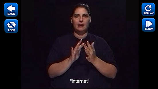 ASL Dictionary App for Android icon