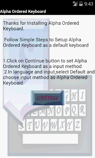 ABC Ordered Keyboard