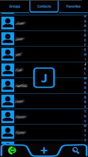 Lastest THEME NEON BLUE FOR EXDIALER APK for PC