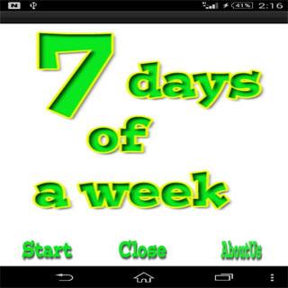 7DaysOfTheWeek