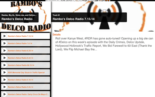 Rambo's Delco Radio