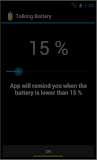 Talking Battery