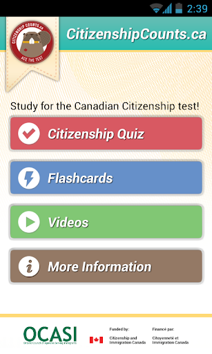 【免費教育App】Canadian Citizenship Quiz-APP點子