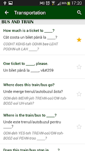 Rumunská Phrasebook - náhled