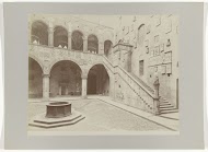 Binnenplaats van het Palazzo Podestà te Florence