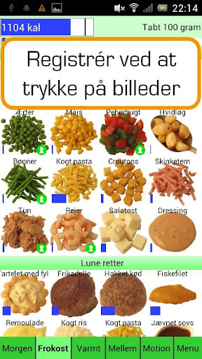 Slanke App Kalorietæller