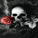 Skulls Rose Live Wallpaper