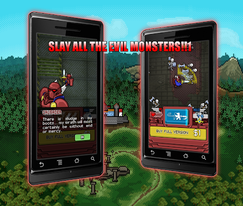 Android application Crusader Elite screenshort