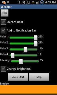 SunFilter - Screen Temperature Screenshots 0