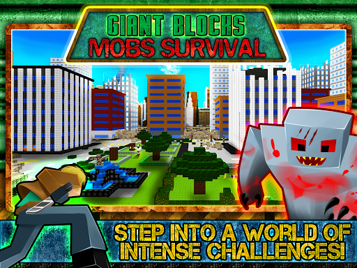 【免費動作App】Giant Blocks Mobs Survival-APP點子