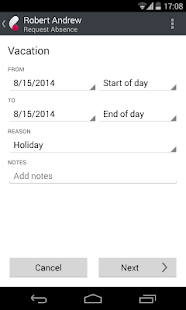 Cezanne HR for Mobile - screenshot thumbnail