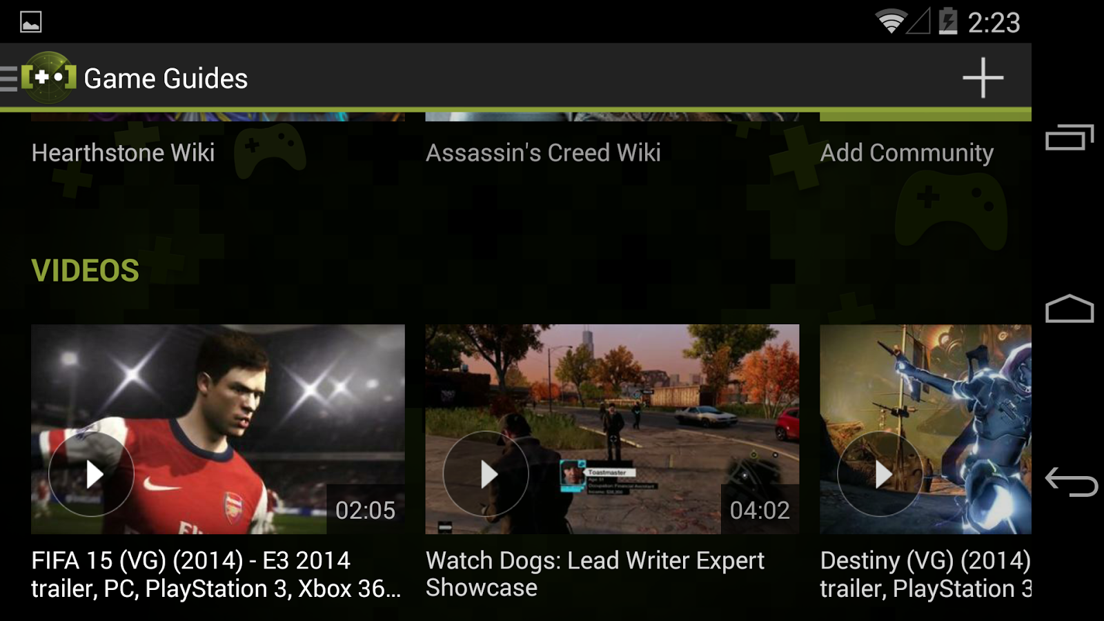 Game Guides - Tips and Cheats - screenshot